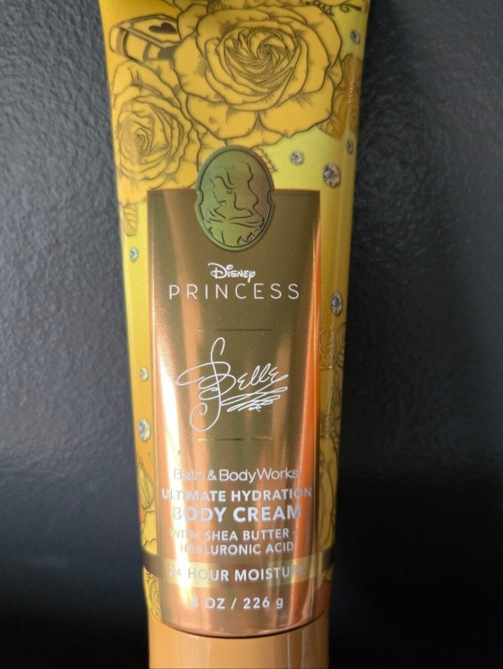 Bath & Body Works Disney Princess Belle Yellow & Gold Body Cream